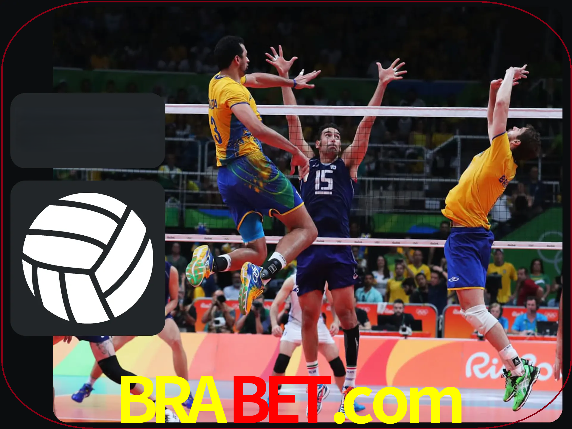 Fazer enormes ganhos apostando nas equipes de vôlei.